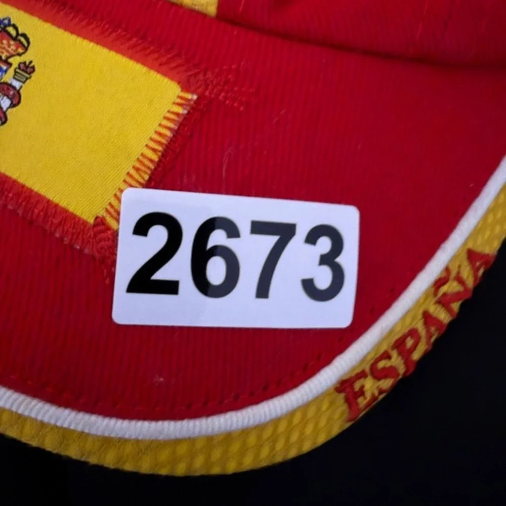 España Spain Robin Ruth Cap Hat‎ Yellow Red Adjustable Soccer/Football OSFA